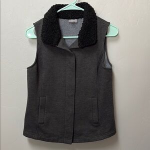 J Jill fleece lined vest